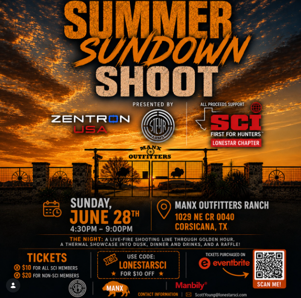 Summer Sundown Shoot at Manx Outfitters Ranch with Zentron thermal optics