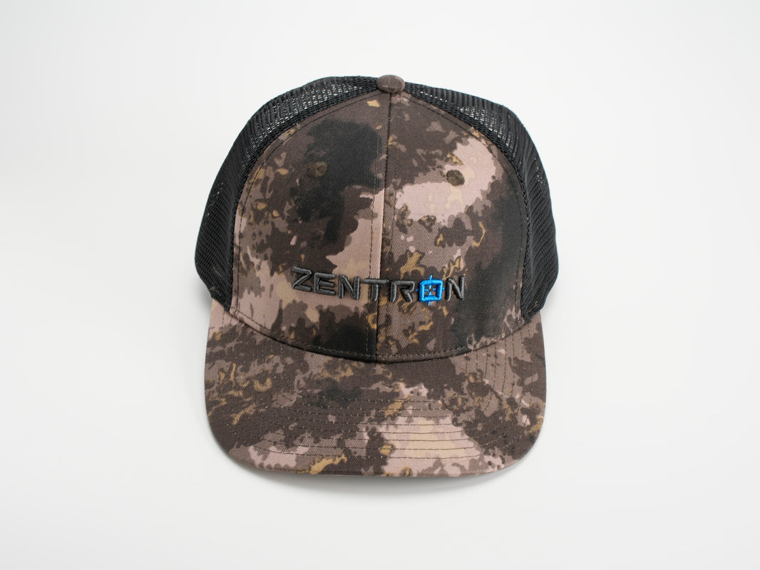 Official Zentron Camo Trucker Hat – product image 1