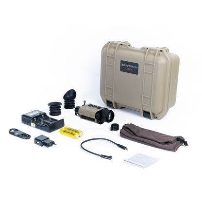 CQ25R - 640x512 25mm Multi-Function Thermal Scope - Standalone Scope, Clip-On, Handheld Monocular, Helmet-Mounted Monocular