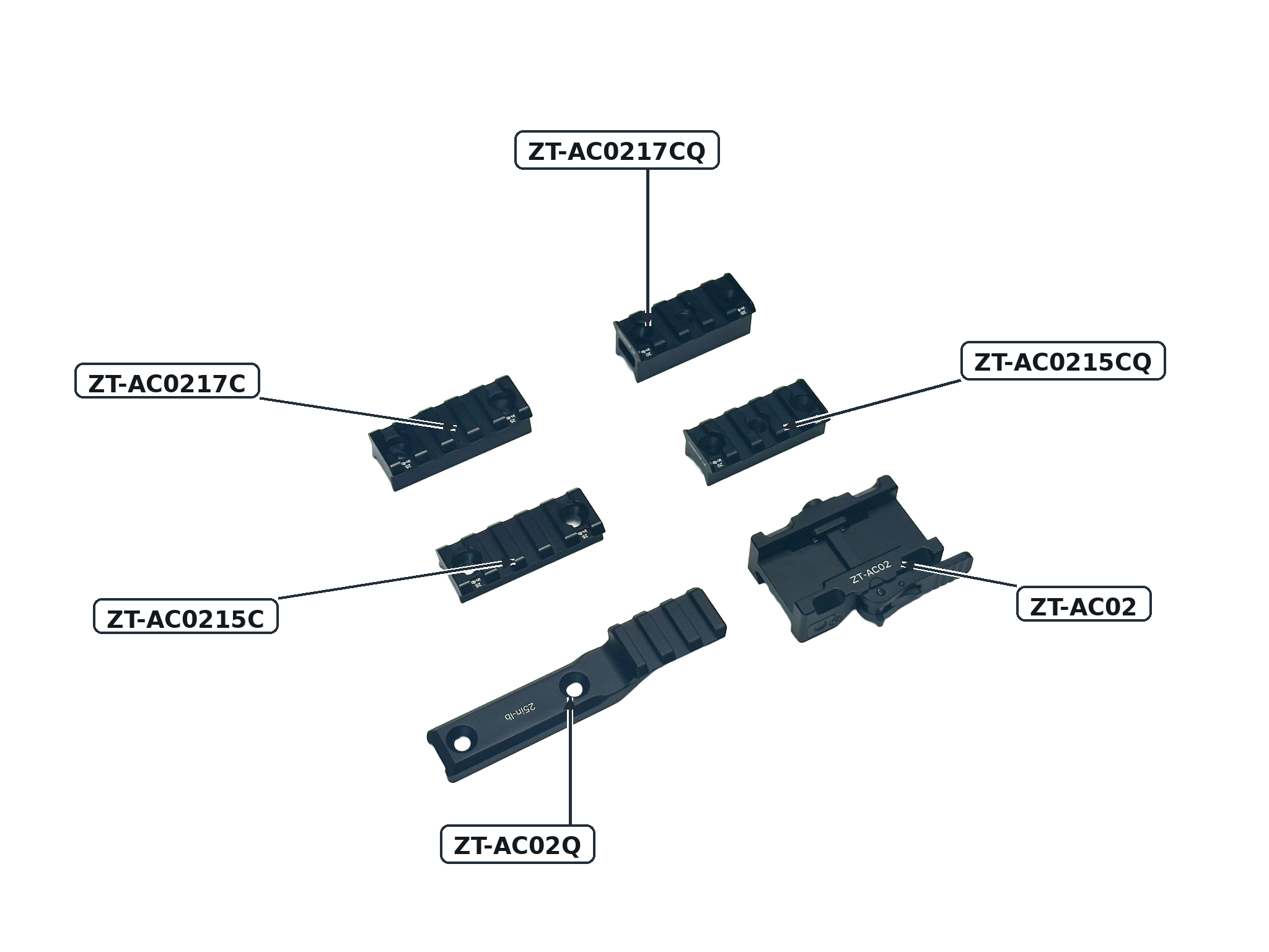 ZEN C/Q/CQ Series Universal Quick-Release Mount – ZT-AC02 – product image 7